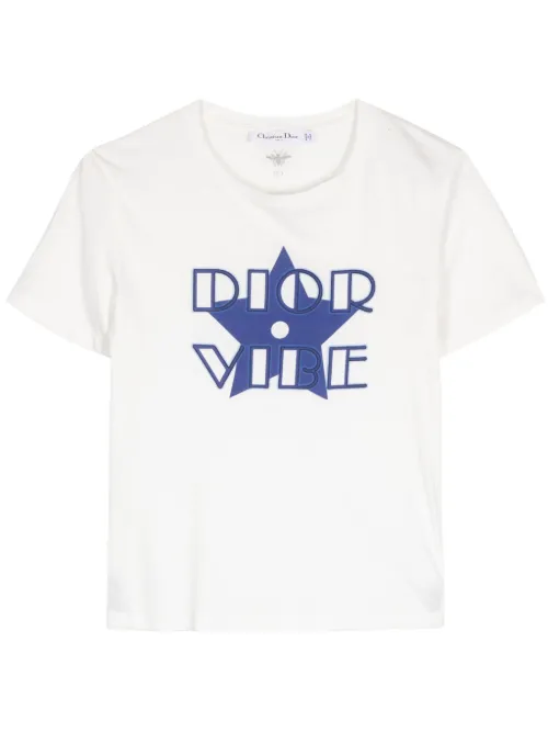 T-shirt à logo imprimé - Christian Dior Pre-Owned - Modalova