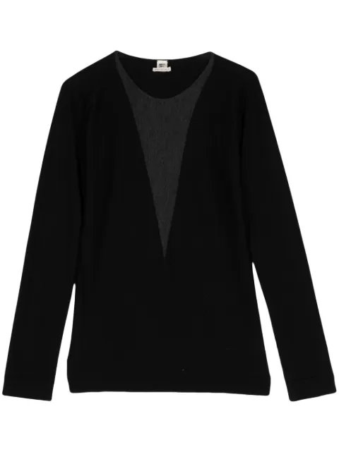 Hermès Pre-Owned two-tone cashmere jumper