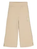 Calvin Klein Kids logo-print track pants - Neutrals
