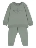 Calvin Klein Kids logo-print tracksuit - Green