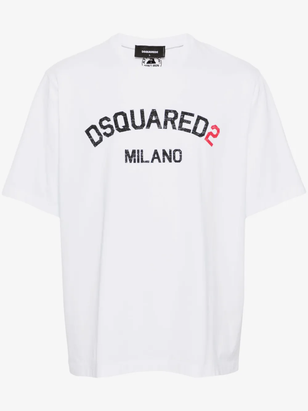 DSQUARED2 playera con logo estampado | blanco | Image 1