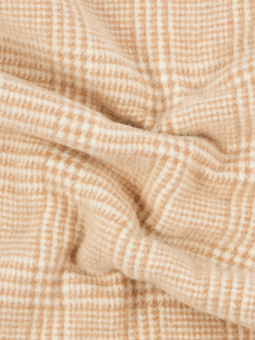 Affordable Burberry checked wool scarf Men