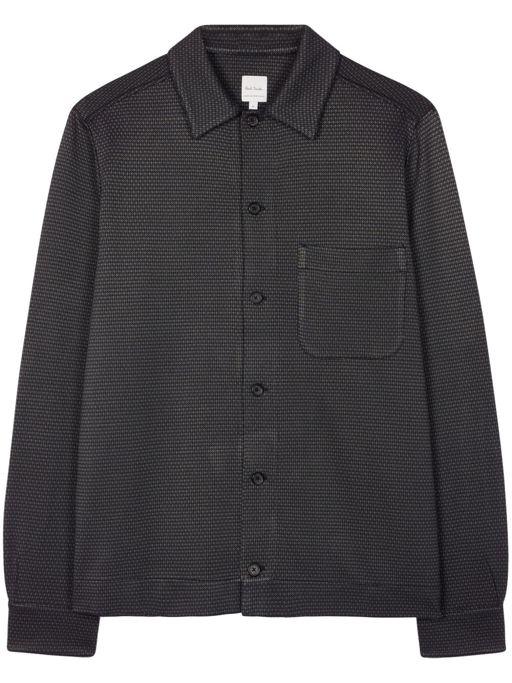 Paul Smith jacquard jersey shirt - Blue