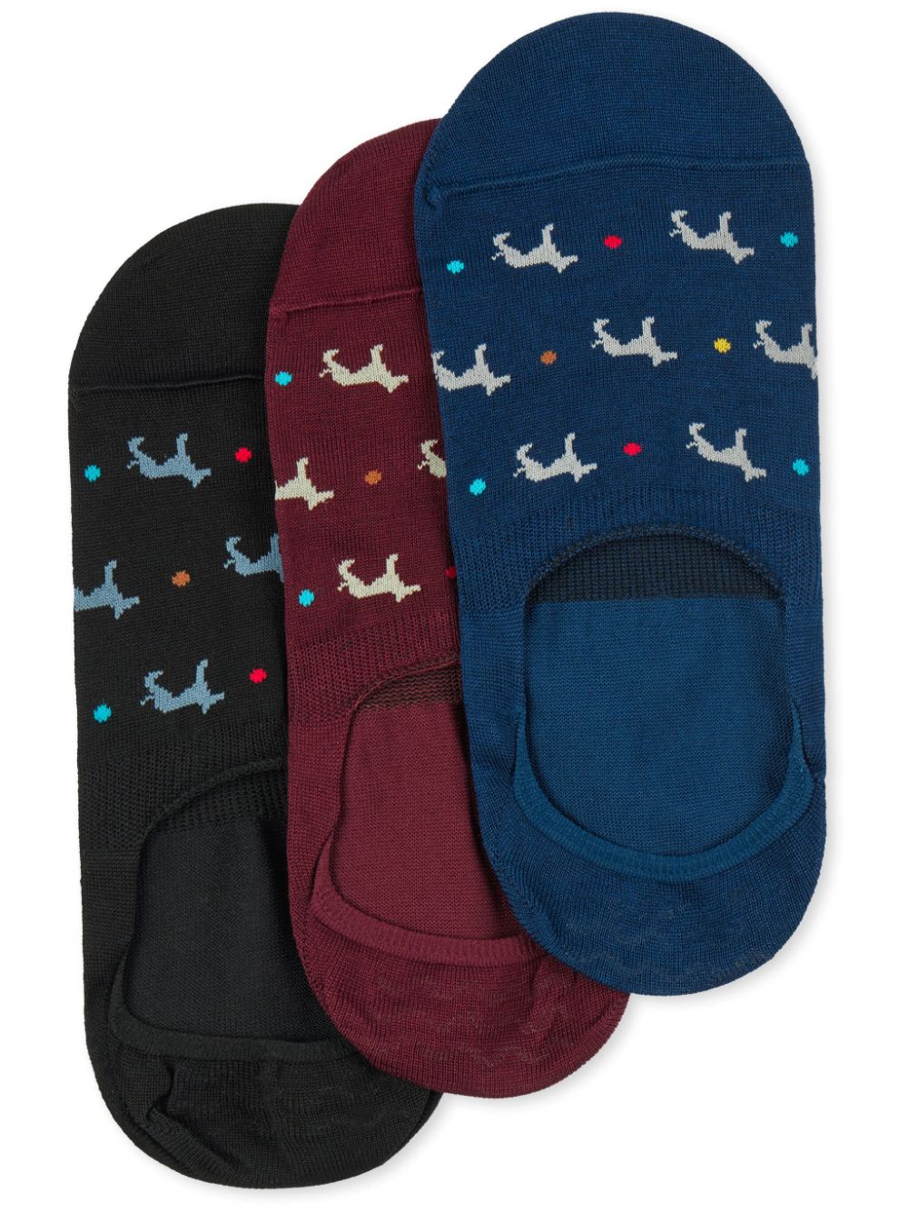 Paul Smith three-pack socks - Blue