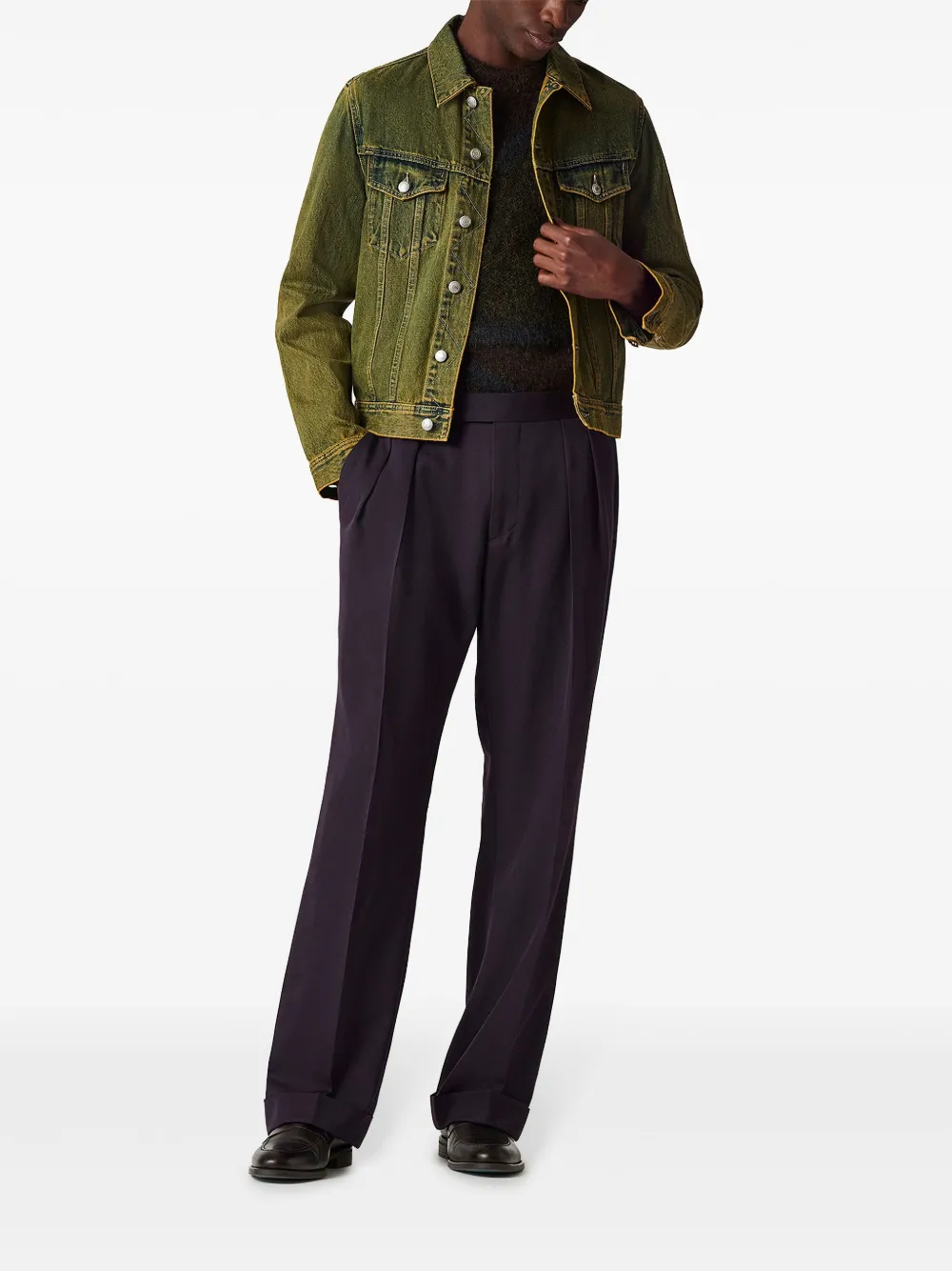 Paul Smith Denim jack - Groen