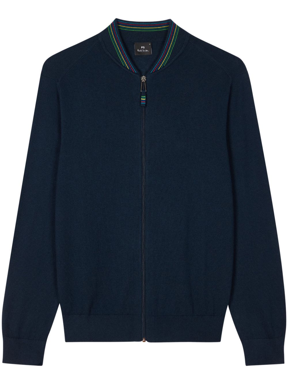 PS Paul Smith zip up Cardigan Blue FARFETCH