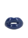 HOTLIPS BY SOLANGE lips-motif chunky ring - Blue