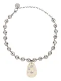 ESTILÉ Pebble necklace - Silver