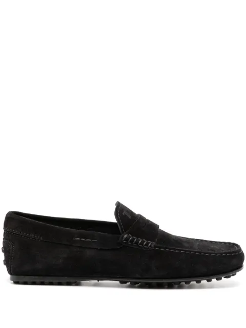 Tod's Gommino suede loafers