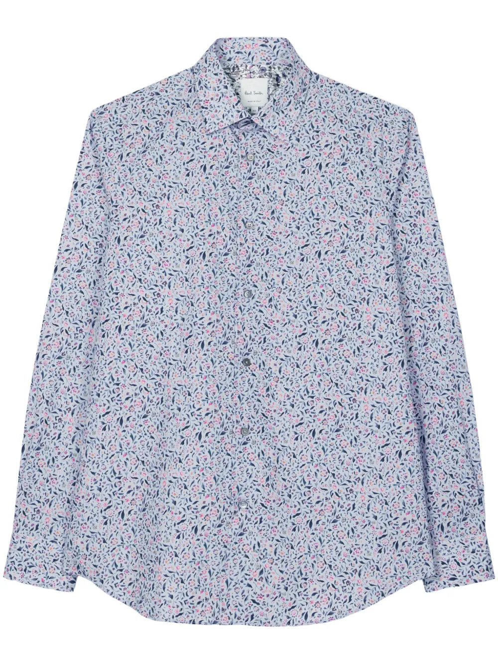Paul Smith Overhemd met bloemenprint Blauw