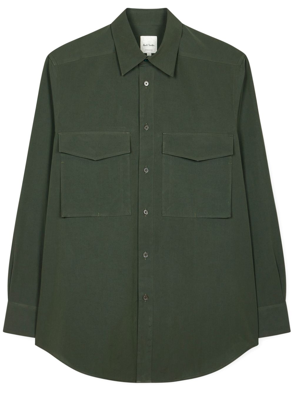 Paul Smith cotton poplin shirt - Green