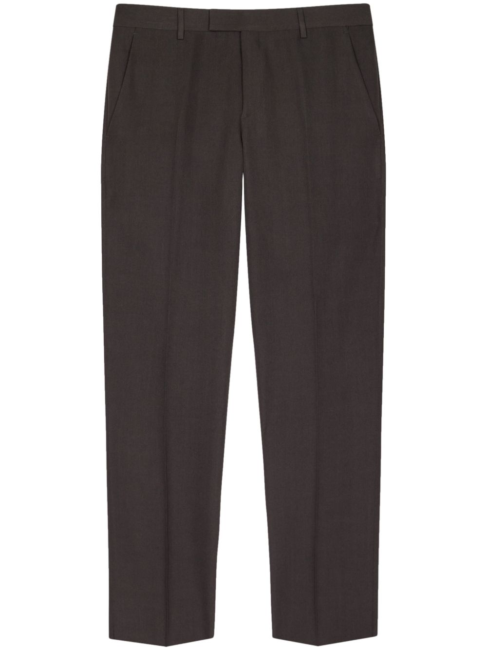 Paul Smith Wollen straight broek Grijs