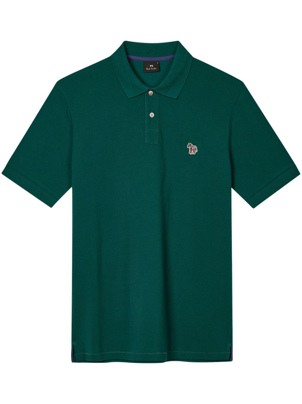 Shop Ps By Paul Smith Zebra Polo Shirt In Green