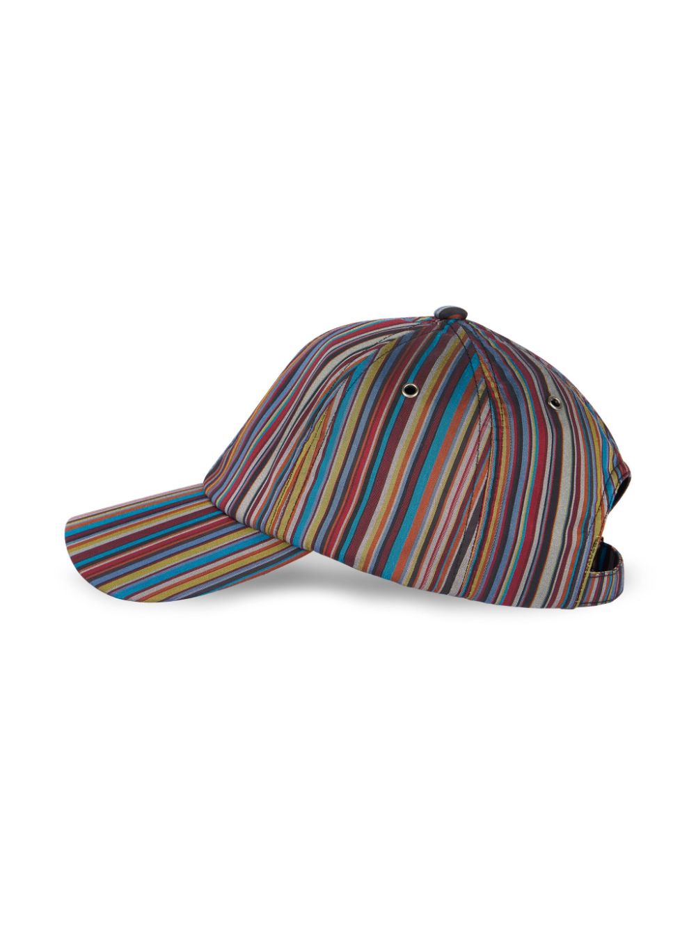 Paul Smith striped baseball cap - Blauw