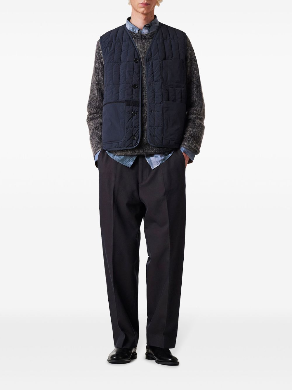 Paul Smith quilted gilet - Blauw