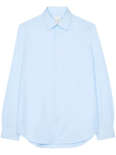 Paul Smith Artist Stripe-cuff cotton shirt