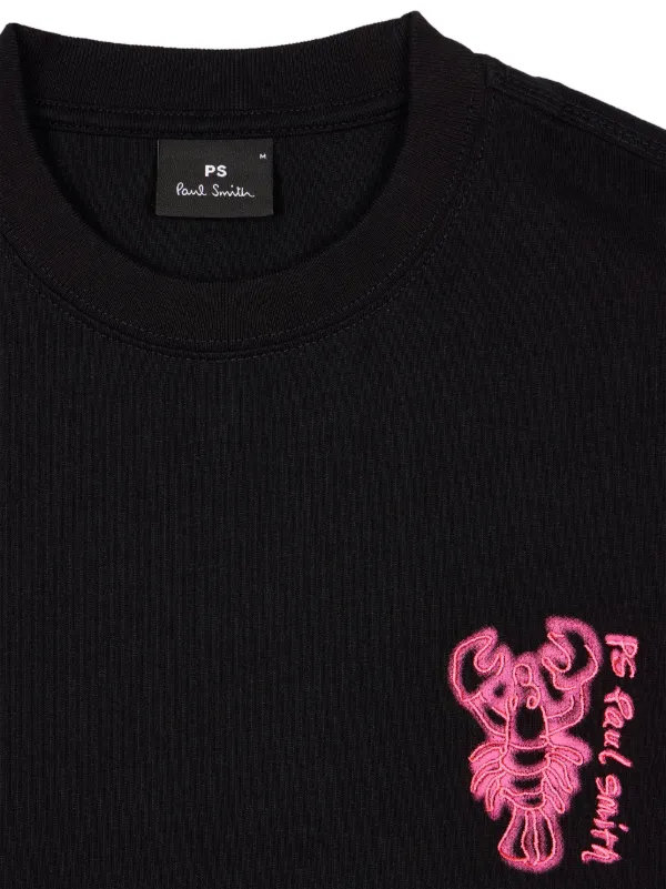 PS Paul Smith Lobster-print T-shirt | Black | FARFETCH