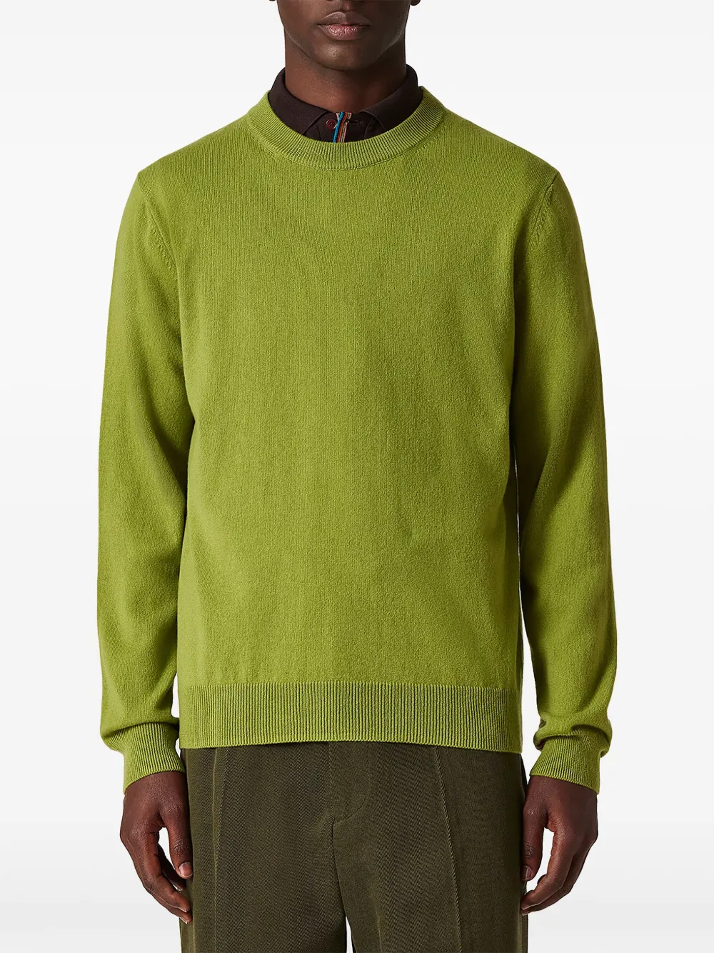 Paul Smith Kasjmier trui met ronde hals Groen