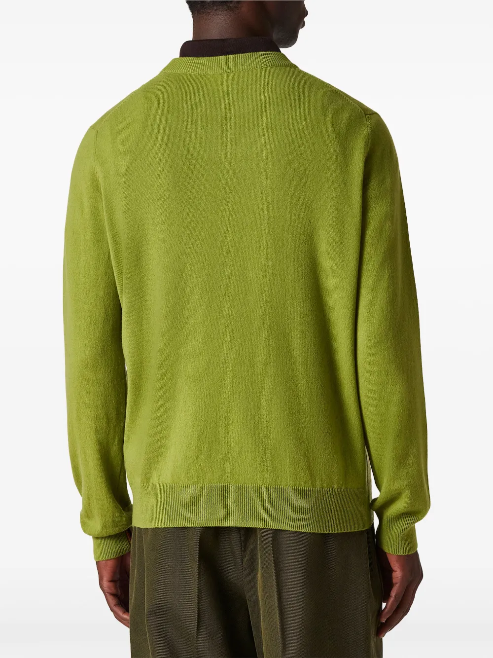 Paul Smith Kasjmier trui met ronde hals Groen