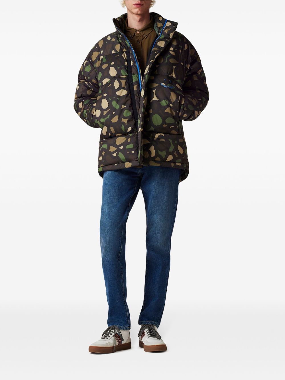 PS Paul Smith Happy padded jacket - Groen