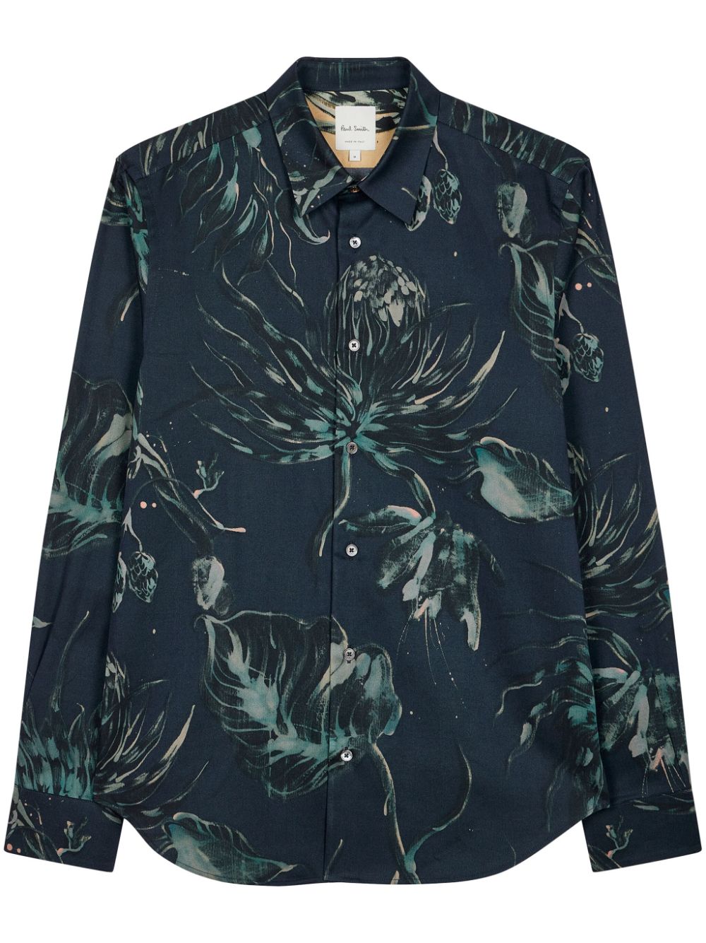 Paul Smith Thistleberry-print shirt - Blue