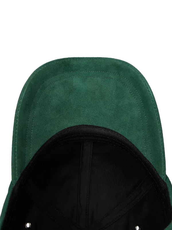 Paul Smith suede cap men Lambskin Cotton One Size Green