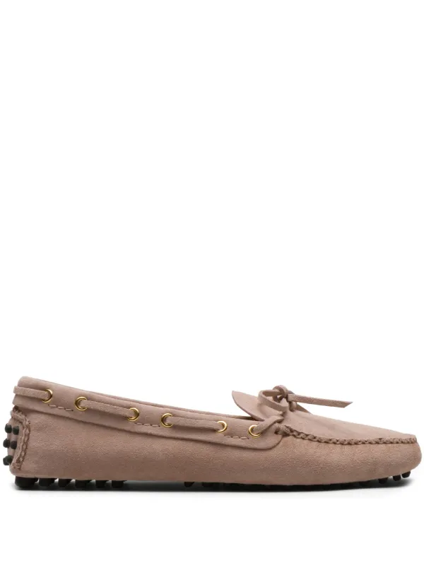 Car Shoe Suede Driving Shoes Neutrals FARFETCH GR