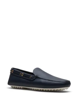 CAR SHOE カーシュー ドライビングシューズ ブルー UK10.5 革靴 CAR SHOE（カーシュー）メンズ - FARFETCH