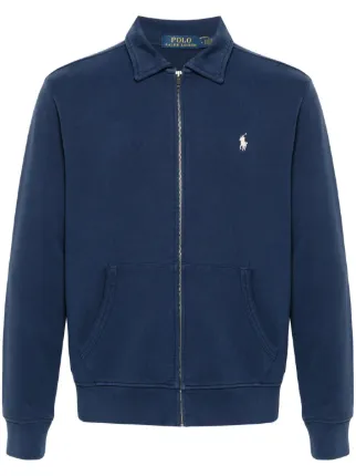 Polo Ralph Lauren ジップアップ スウェットシャツ | ブルー | FARFETCH JP
