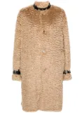 Jil Sander brushed coat - Neutrals