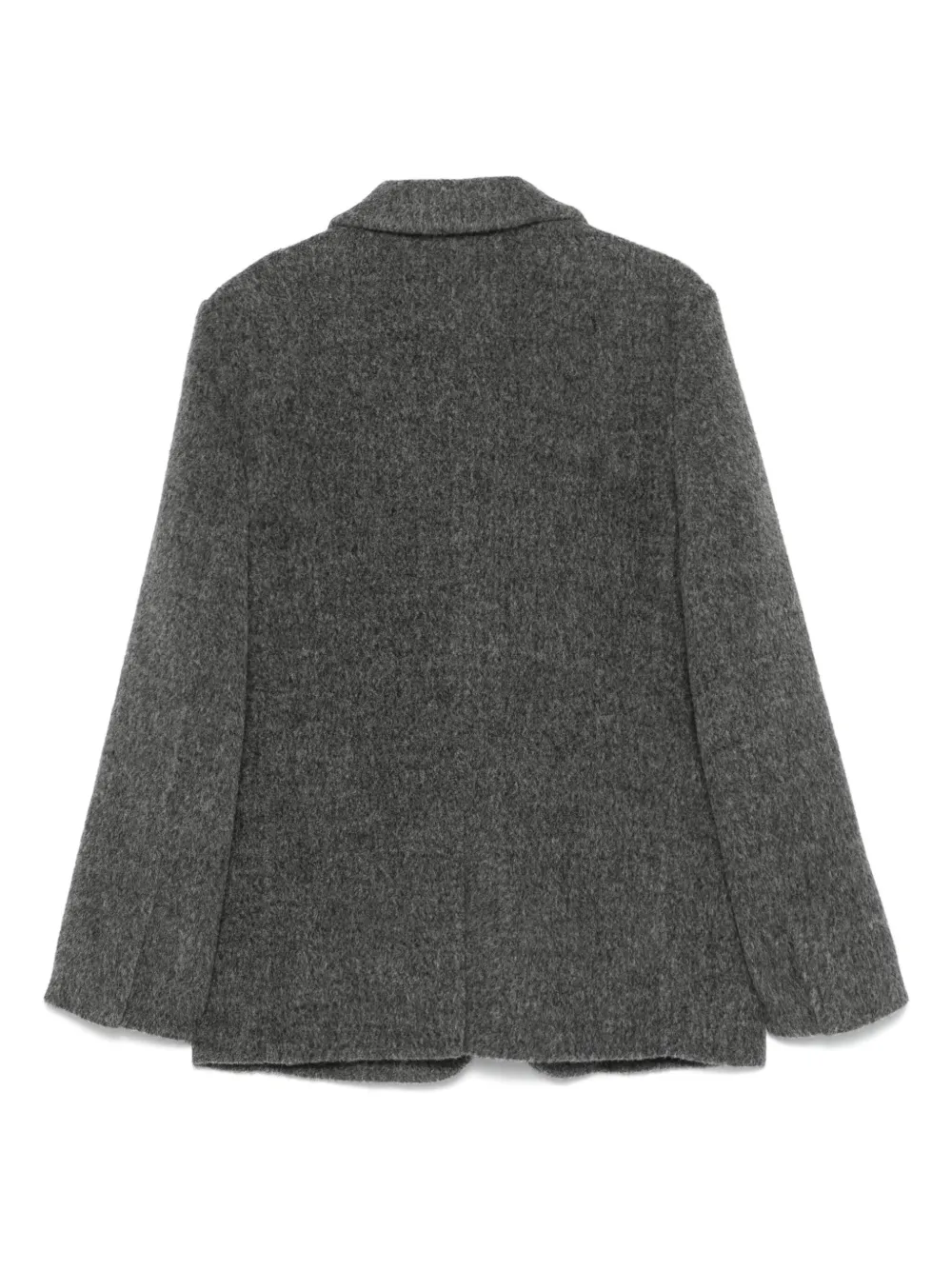 Jil Sander Blazer met enkele rij knopen - Grijs