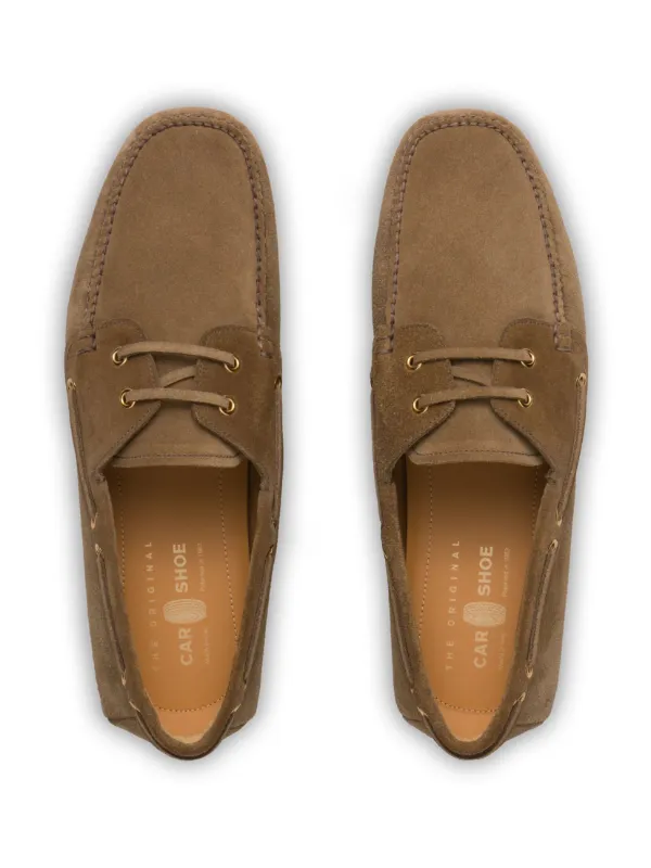 Car Shoe レースアップ スエードシューズ | ブラウン | FARFETCH JP