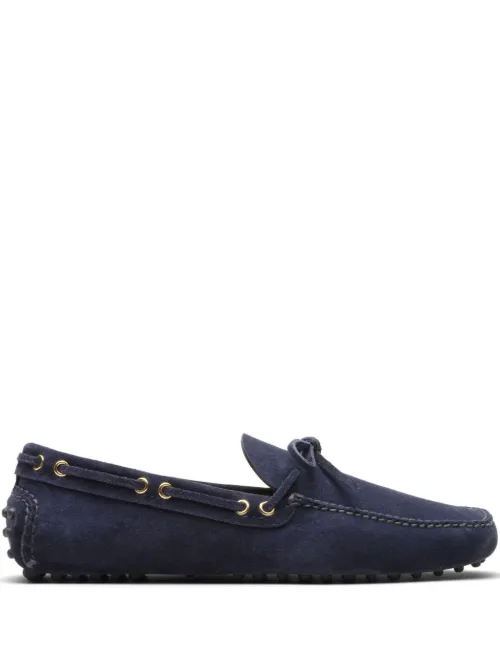 Car Shoe mocassins en daim - Bleu - Car Shoe - Modalova