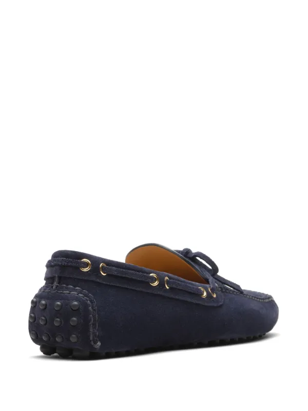 【美品】CAR SHOE ドライビングシューズ　サイズ9 28cm Car Shoe スエード ドライビングシューズ | ブルー | FARFETCH JP