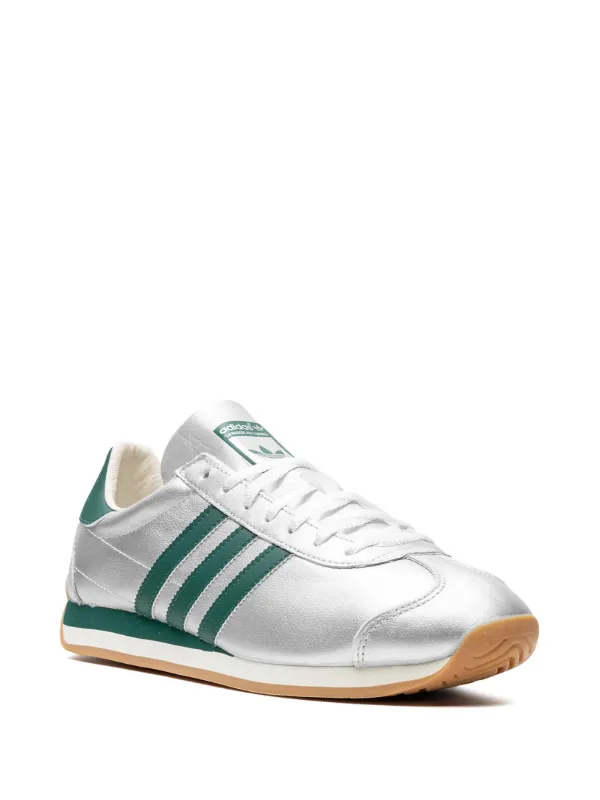 adidas gazelle silver green womens Country OG SFTM-004 sneakers