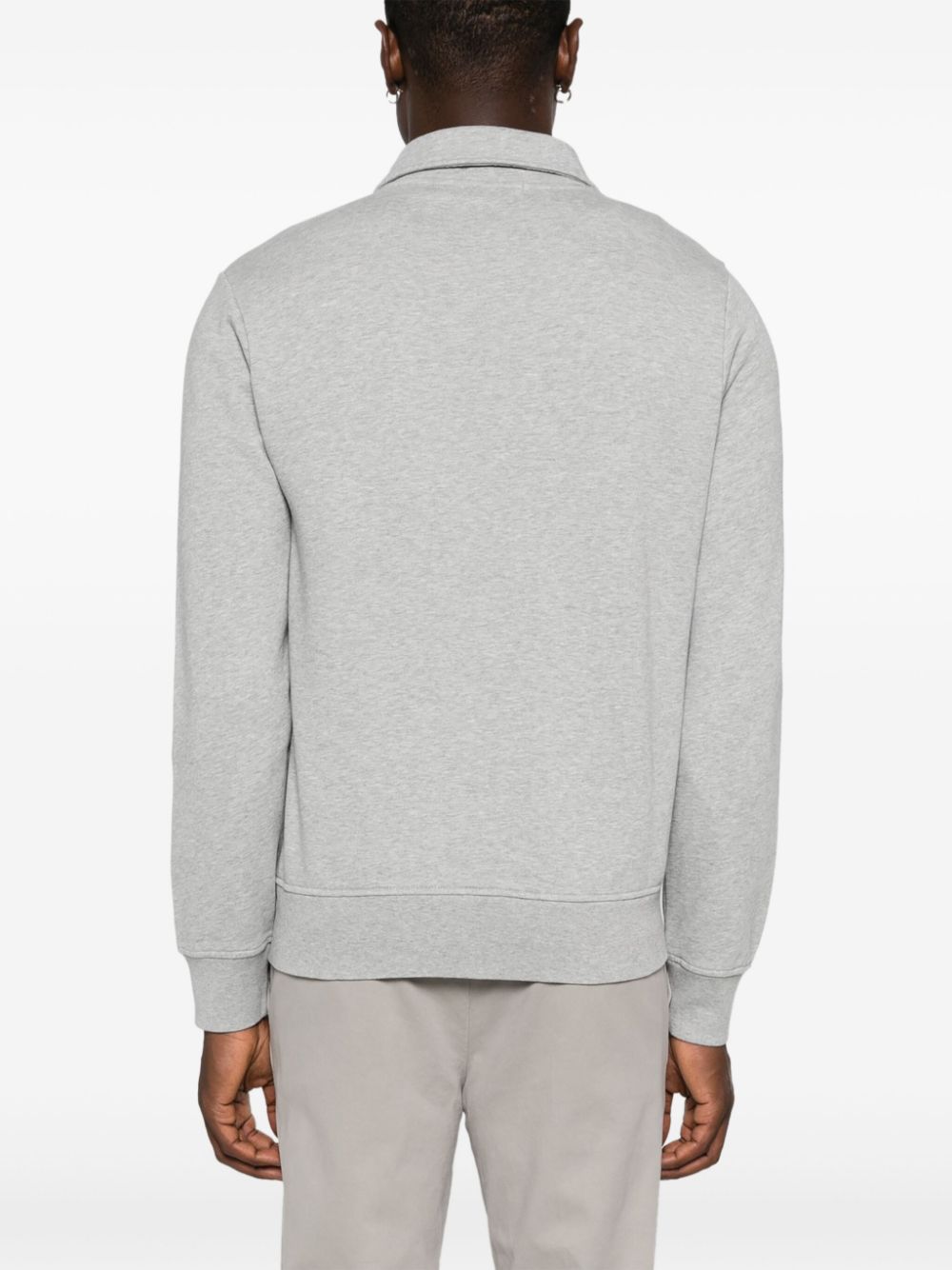 Polo Ralph Lauren jersey-texture zipped sweatshirt Men