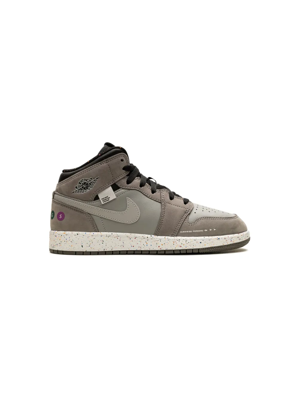 Jordan Kids Air Jordan 1 Mid Wings NYC Subway Sneakers Grau FARFETCH DE