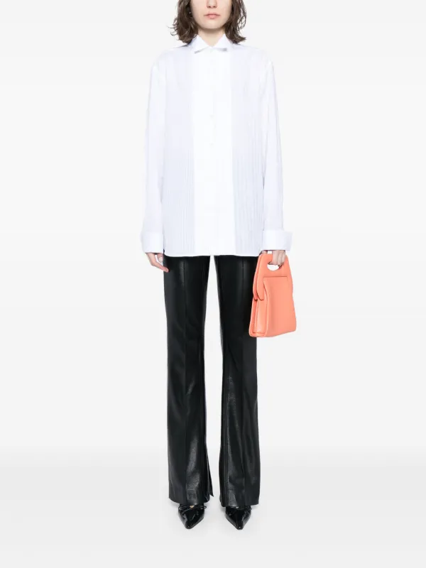 VIP【関税送料無料】希少 LOEWE STRIPED COTTON SHIRT LOEWE Striped Cotton Shirt | White | FARFETCH