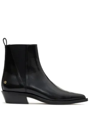 【関税込み】ANINE BING ブラック Justine ブーツ ANINE BING Justine Boots | Shopbop