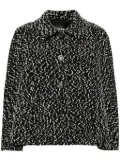 CHANEL Pre-Owned 2000s single-breasted tweed jacket - Black