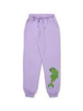 Mini Rodini dolphin print joggers - Purple