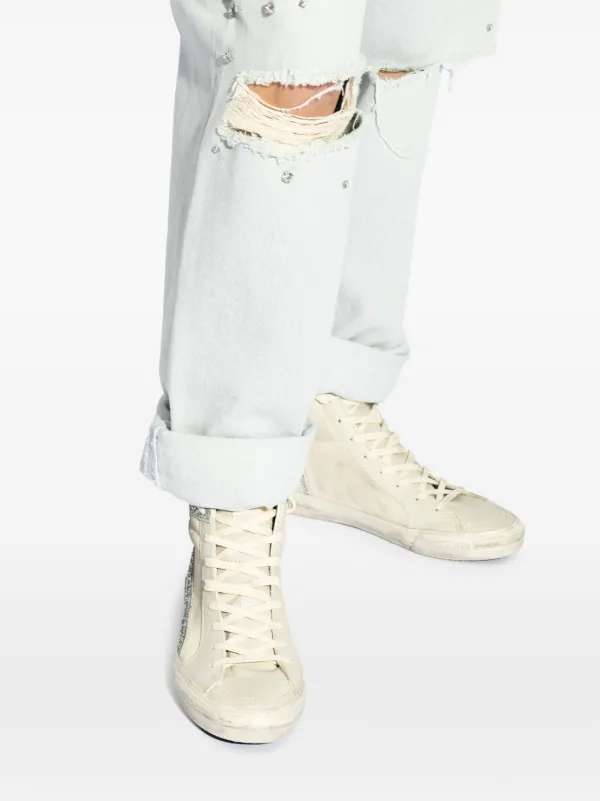 Golden Goose Slide ハイカット スニーカー | ニュートラル