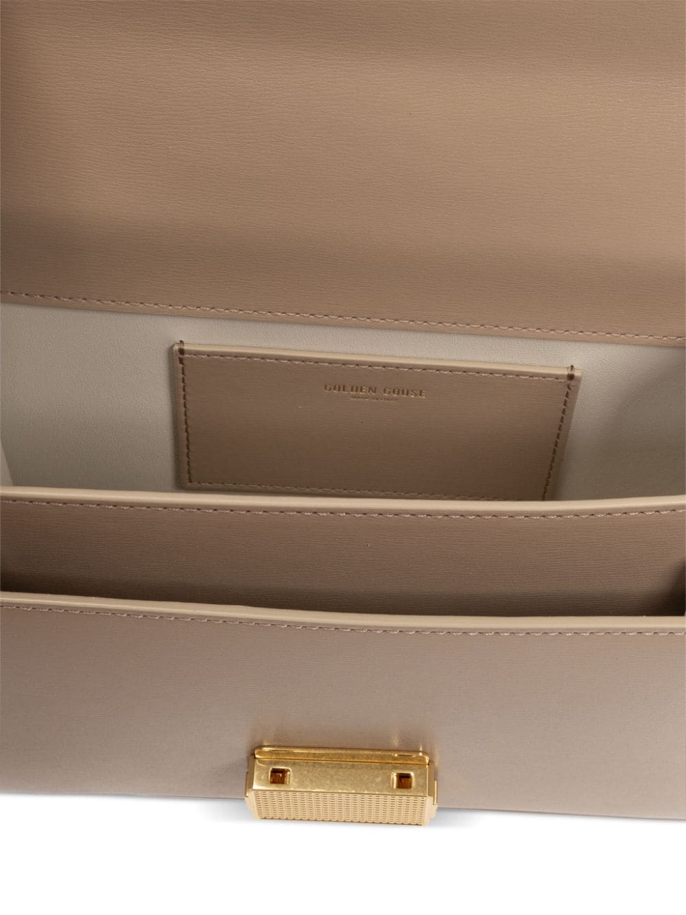 Shop Golden Goose Venezia Leather Tote Bag In Neutrals