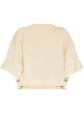 Rick Owens X Champion Tommy cropped sweatshirt - Neutrals