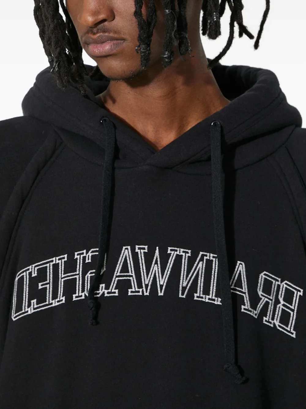 Undercover Hoodie met print Zwart