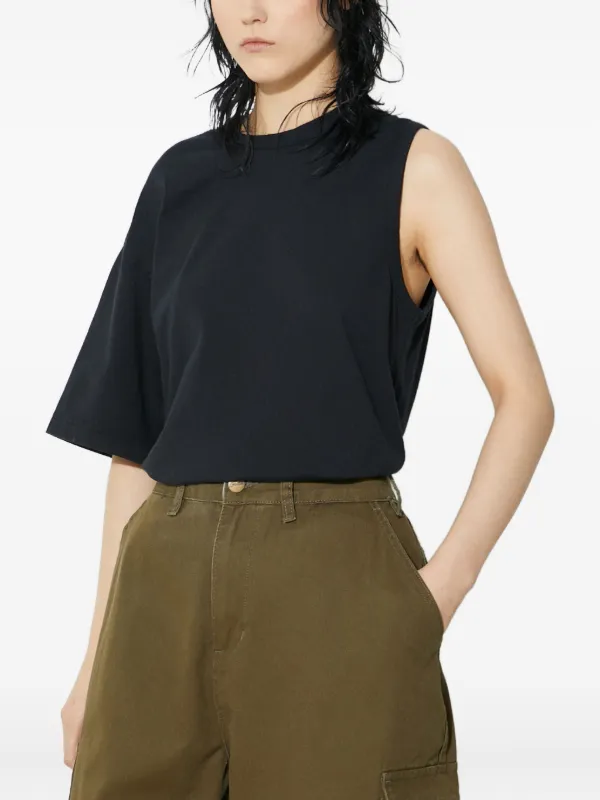 Undercover Asymmetric Top | Black | FARFETCH FI