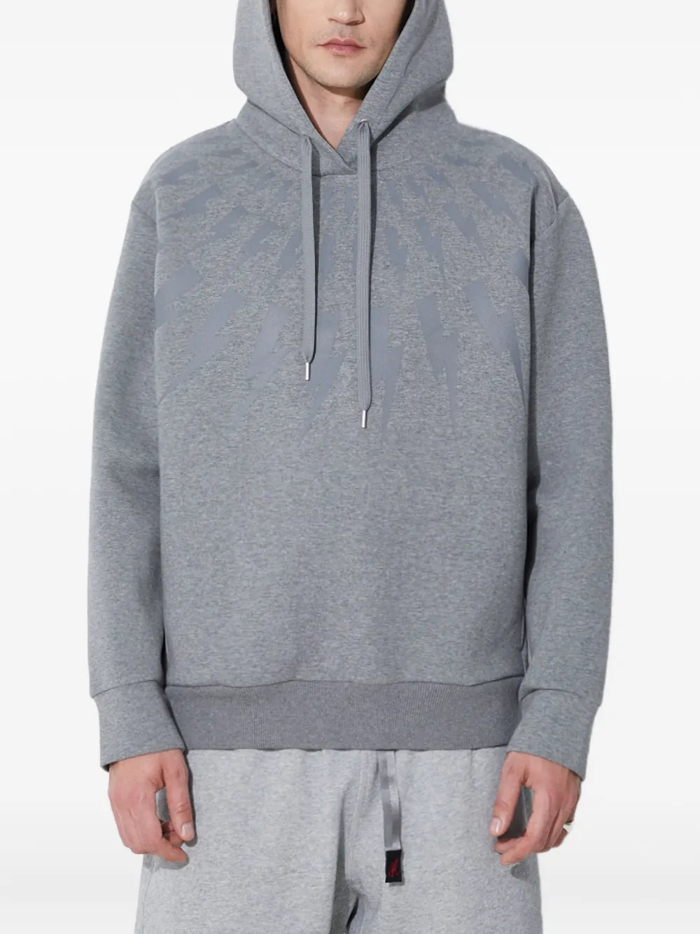 Neil Barrett hoodie con motivo Thunderbolt | gris | Image 1