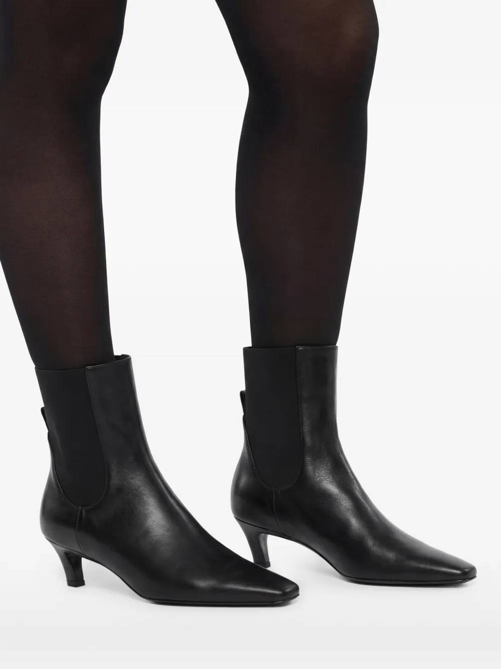 TOTEME Leren laarzen Zwart