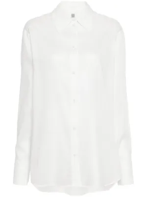 Yohji Yamamoto リボンディテール シャツ | ホワイト | FARFETCH JP