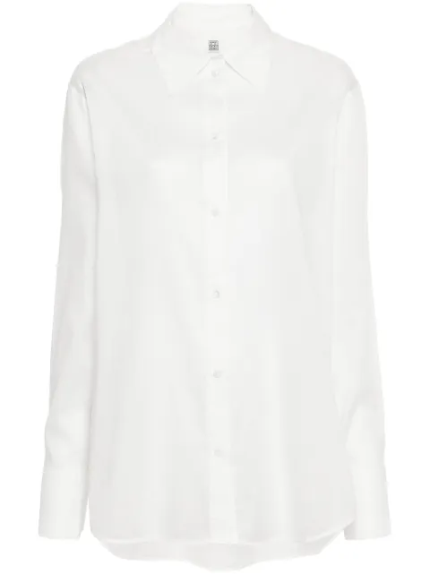 TOTEME long-sleeve cotton shirt